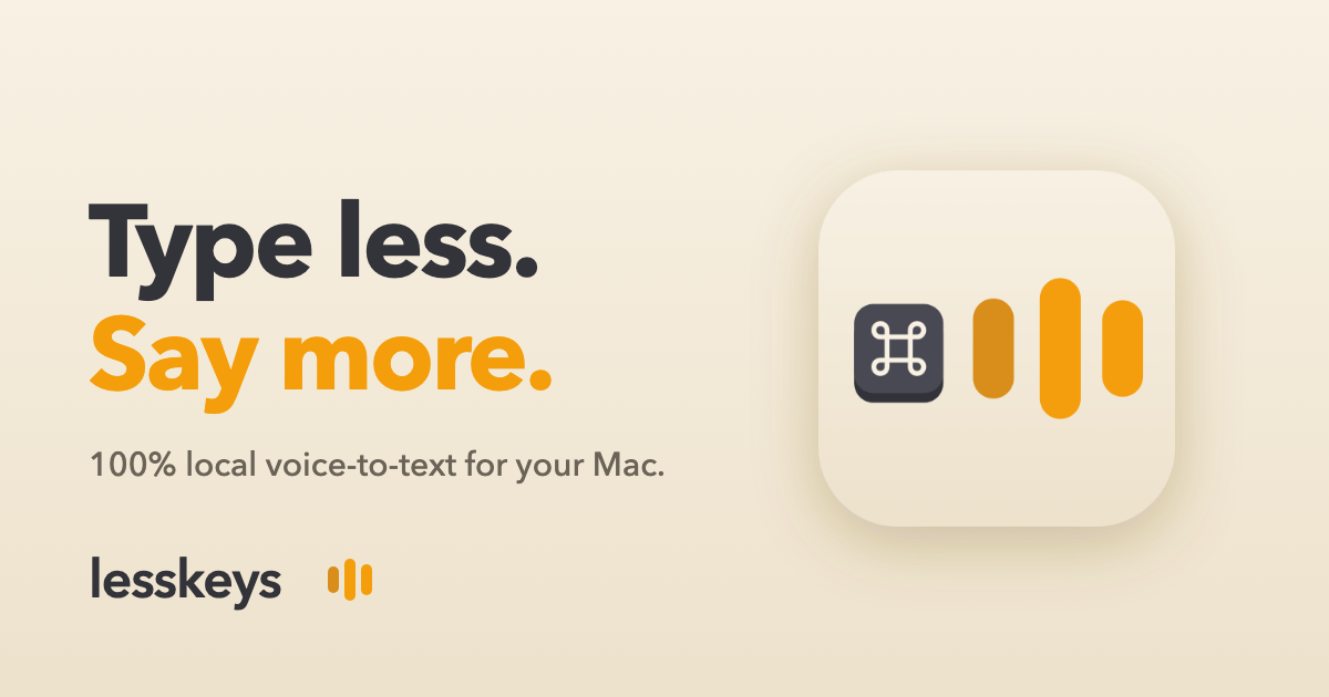 Lesskeys screenshot 1